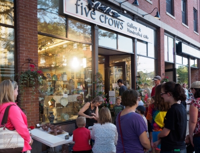 Five Crows arts and crafts store in Natick, MA